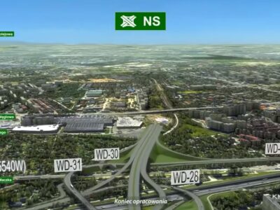 Prace nad trasą Kiełpin – Warszawa trwają. Skala inwestycji jest ogromna