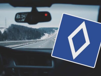 Wiesz co oznacza biały romb na niebieskim tle? Nie znasz tego znaku, zapłacisz spory mandat